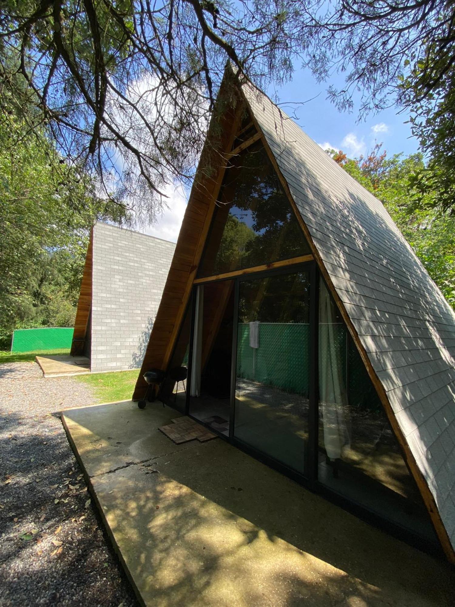 Cabanas Alpina, Romantica Y Acogedora A 10 Minutos Del Centro Tepoztlán Dış mekan fotoğraf